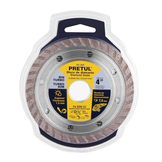 DISCO PRETUL DIAMANTE DE 4 PLG 27016
