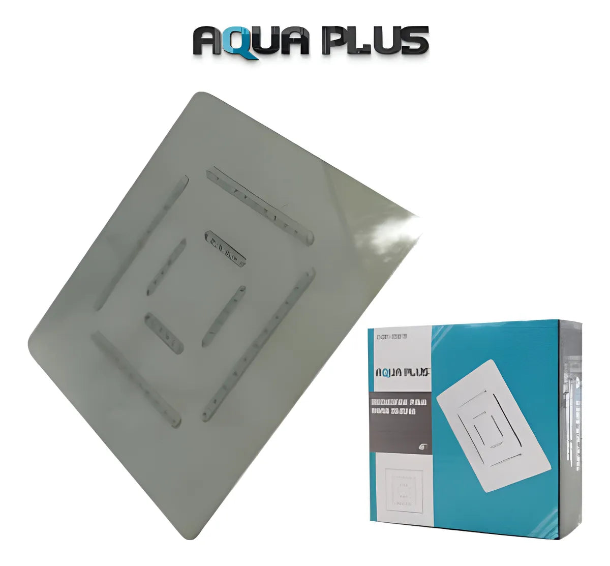 DUCHA CUADRADA FINA AQUA PLUS AQP-23071