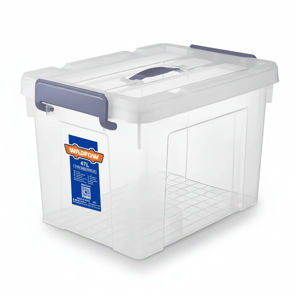 CAJA ORGANIZADORA 47 L TRANSPARENTE  WADFOW