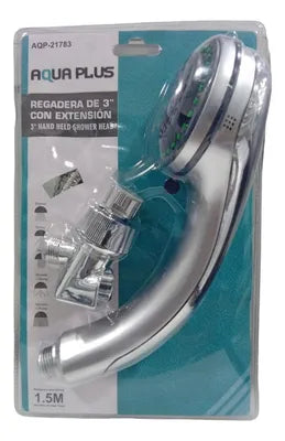 DUCHA CON MANGUERA 3" AQUA PLUS AQP-21783