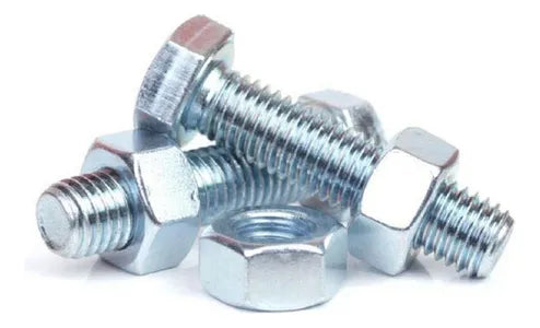 PERNO HEXAGONAL GALVANIZADO CON TUERCA 7/16X2 PLG