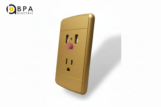 TOMA MAS USB DORADO BPA ELECTRIC CT00019DO