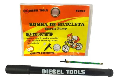 BOMBA DE BICICLETA DIESEL TOOLS SG823 BLISTER