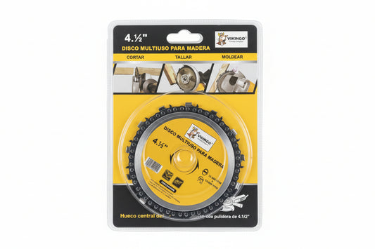 DISCO VIKINGO MULTIUSO PARA MADERA DE 4 1/2 PLG AT-844