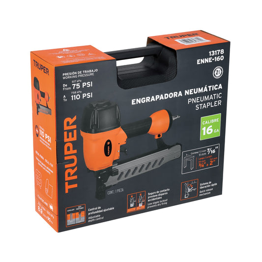 ENGRAPADORA NEUMATICA CALIBRE 16 TRUPER 13178