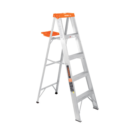 ESCALERA TIPO TIJERA DE ALUMINIO 4PELDAÑOS TRUPER 10264