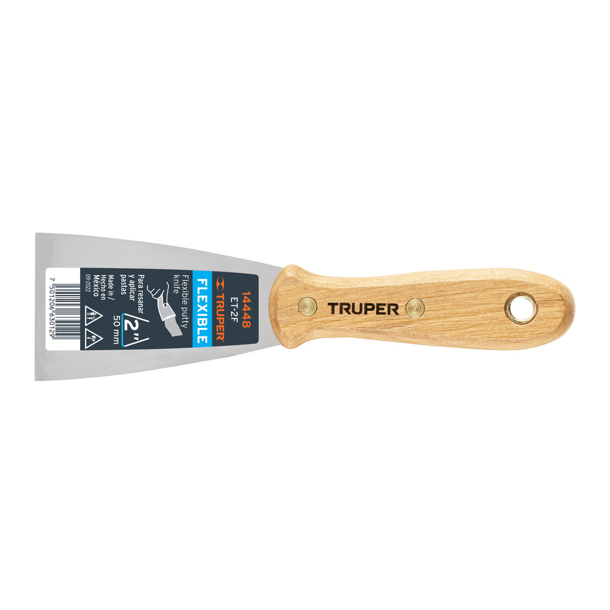 ESPATULA PROFESIONAL FLEXIBLE 2 PLG TRUPER 14448