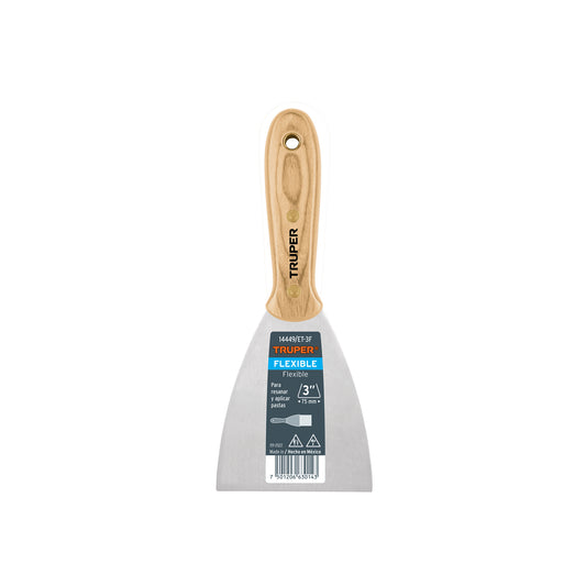 ESPATULA PROFESIONAL FLEXIBLE 3 PLG TRUPER 14449