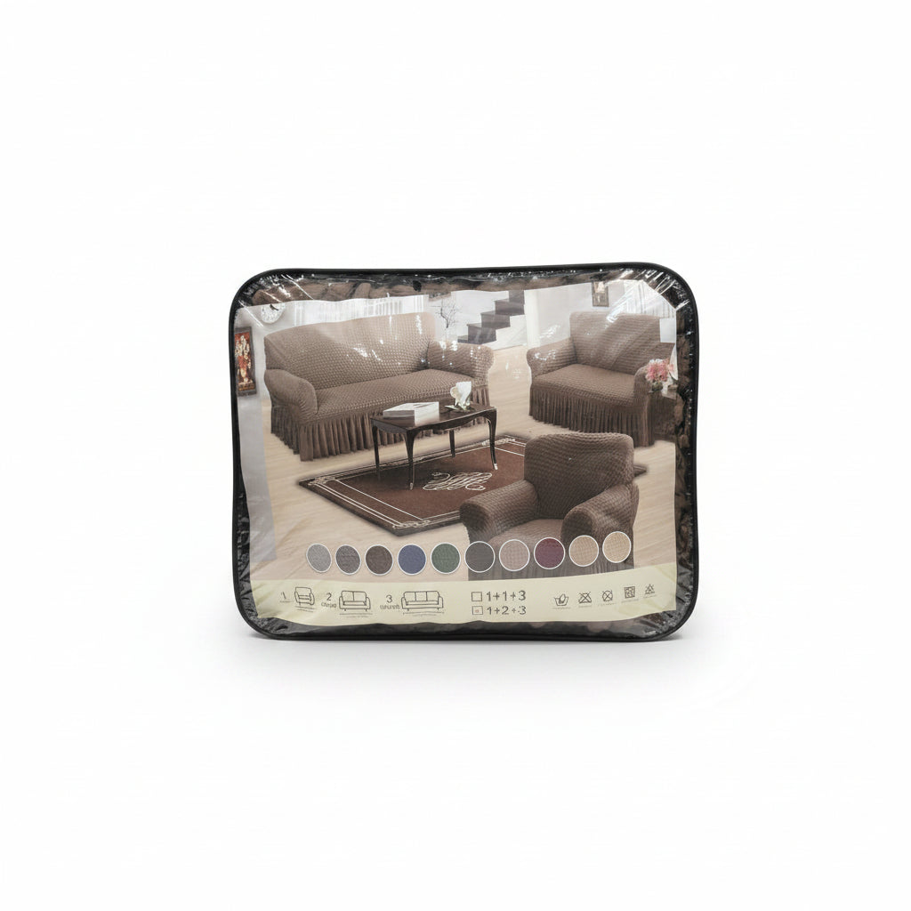 SET DE FORROS PARA SOFAS DECOLORES IRS0011-3 UNIDAD