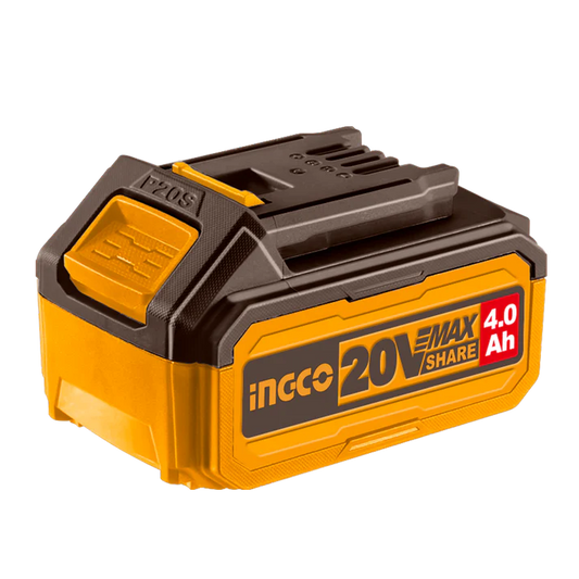 BATERIA RECARGABLE ION-LITIO 4.0AH 20 V INGCO FBLI20021