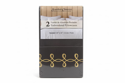 SET DE 2 FUNDAS PARA ALMOHADAS 20X30 PLG NV-1286