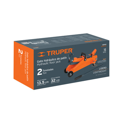 GATO HIDRAULICO DE PATIN 2TON TRUPER