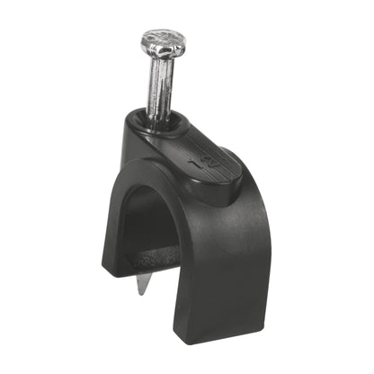 RAPA PLASTICA P/CABLE REDONDO 12MM 20PZS NEGRA VOLTECK  48283