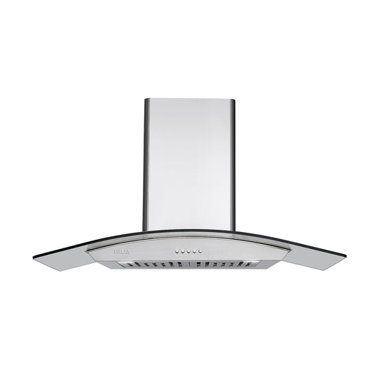 EXTRACTOR DE COCINA TIPO CAMPANA 90CM ACERO DRIJA GALAXI-90