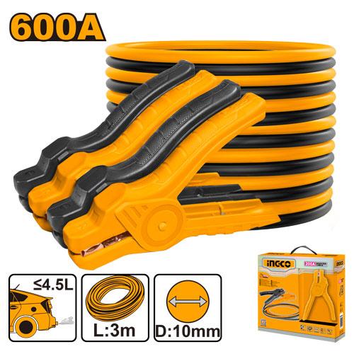 CABLE ENERGIA AUTO 600AMP 9 PIES TENAZA AISLADA INGCO HBTCP6008