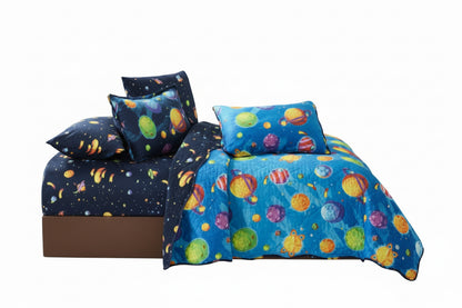 SET DE EDREDON+SABANA INFANTIL  6 PCS FULL KIS-26726