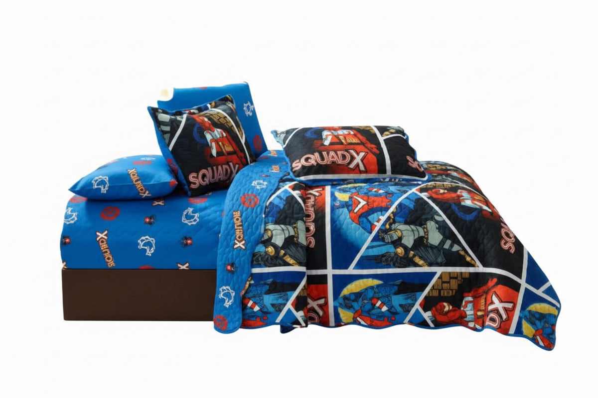 SET DE EDREDON+SABANA INFANTIL  6 PCS FULL KIS-26726