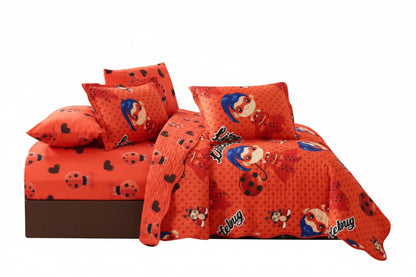 SET DE EDREDON+SABANA INFANTIL  6 PCS FULL KIS-26726