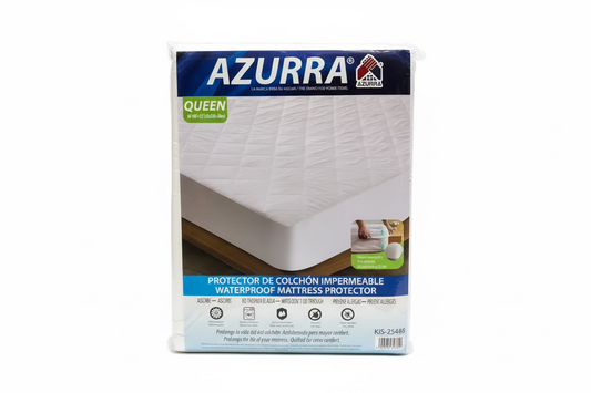 PROTECTOR DE COLCHON IMPERMABLE QUEEN AZURRA KIS-25488