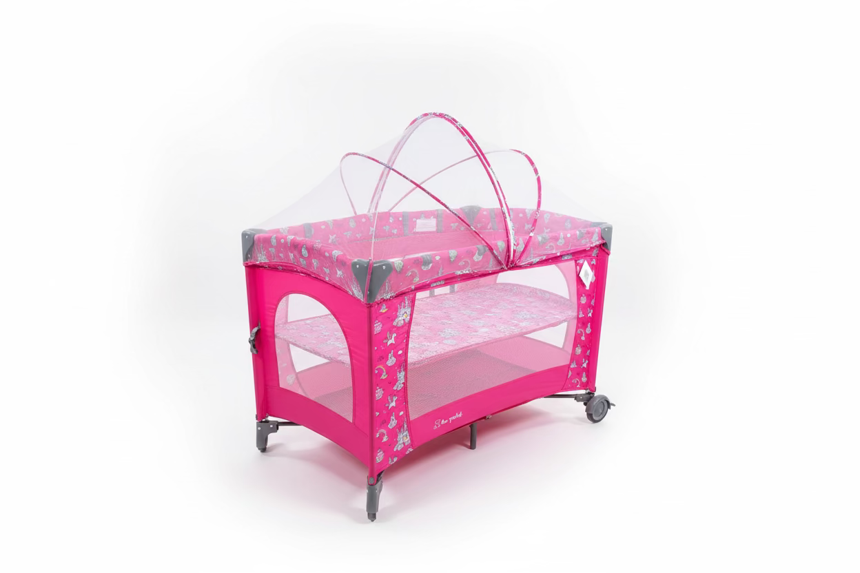 CORRAL ROSADO PARA BEBE LP-005-73