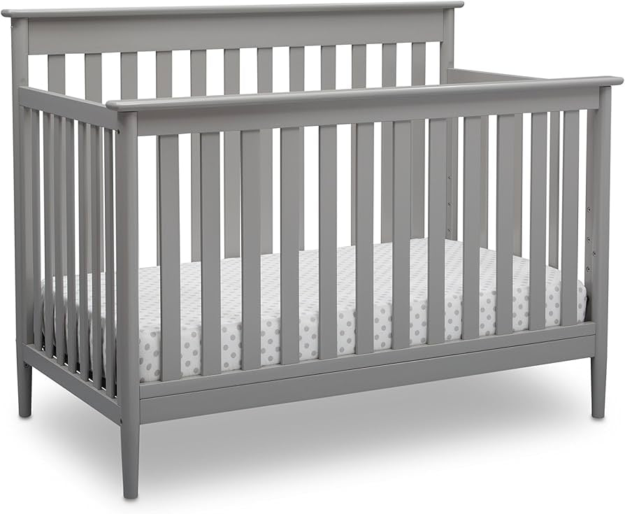 CUNA PARA BEBE GRIS