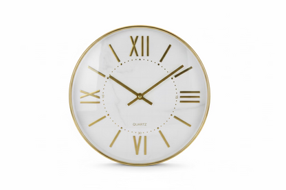 RELOJ DE PARED 30CM PLASTICO/VIDRIO AZ-267