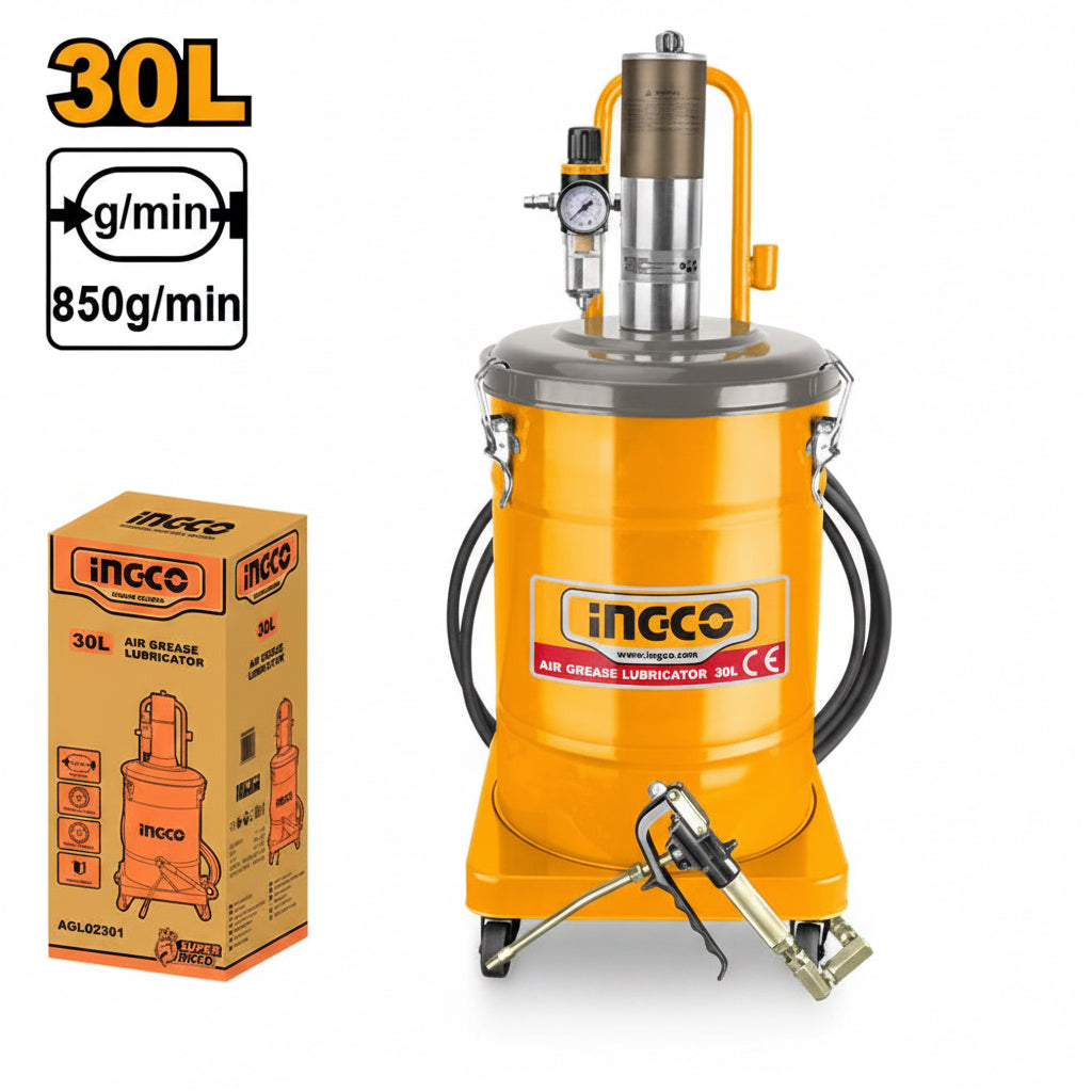 ENGRASADORA NEUMATICA 30 LITROS 8 GALONES INGCO AGL02301 725230