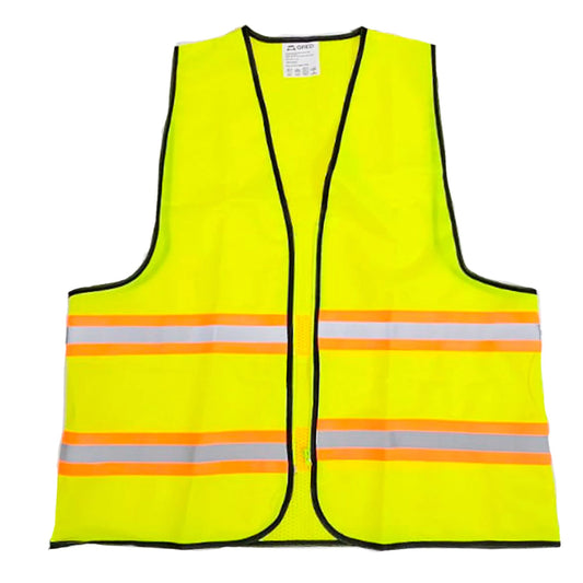 CHALECO VERDE FOFORECENTE/GRIS/ANARANJADO 2XL 4423