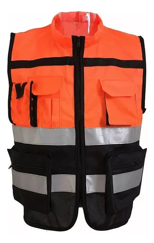 CHALECO DE SEGURIDAD ANARANJADO 2XL 4419