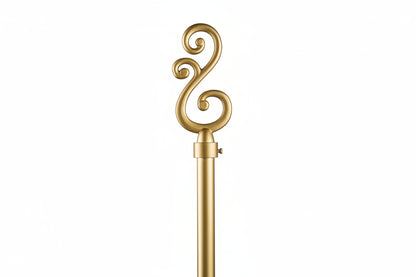 CORTINERO REMATE EN ESPIRAL 1.2M 70-120 CM FA19063