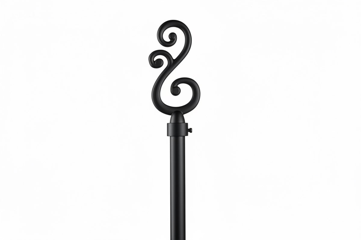 CORTINERO REMATE EN ESPIRAL 1.2M 70-120 CM FA19063
