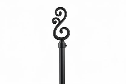 CORTINERO REMATE EN ESPIRAL 1.2M 70-120 CM FA19063