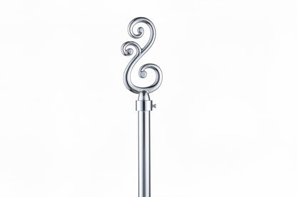 CORTINERO REMATE EN ESPIRAL 1.2M 70-120 CM FA19063