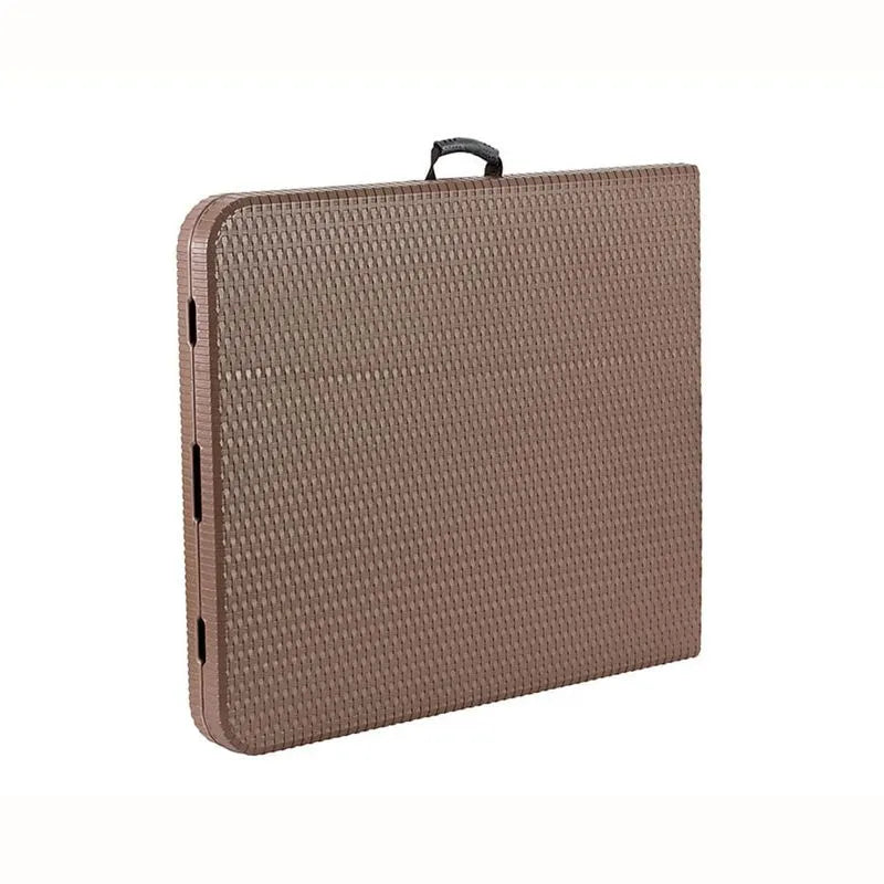 MESA PLEGABLE 1.80X76CM 4490 CAFE