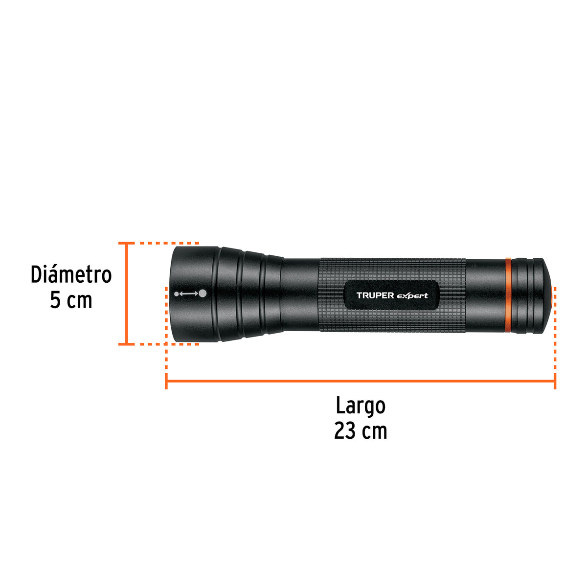 LINTERNA DE ALUMINIO LED 500LUM  TRUPER 18813