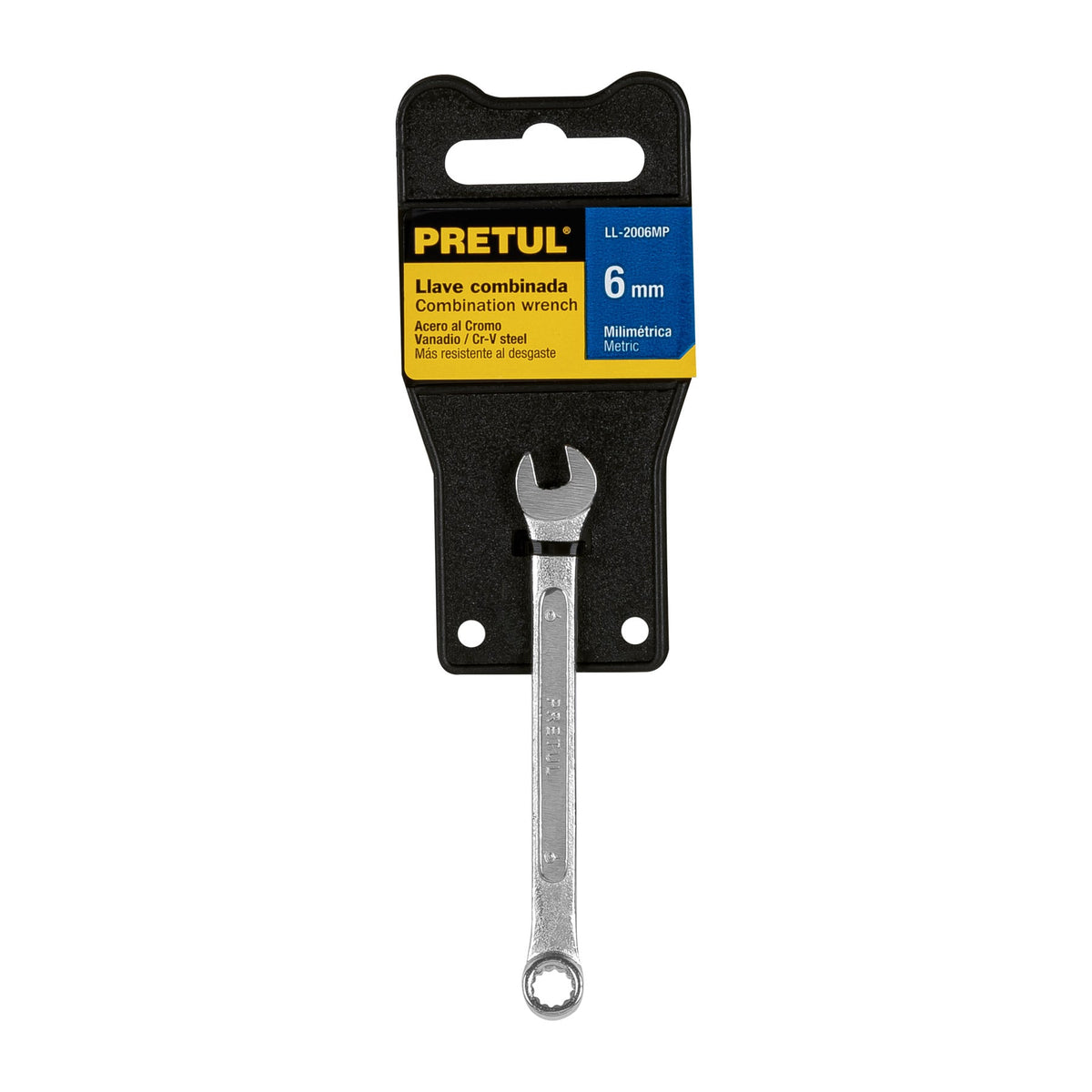 LLAVE COMBINADA 6MM PRETUL 21900