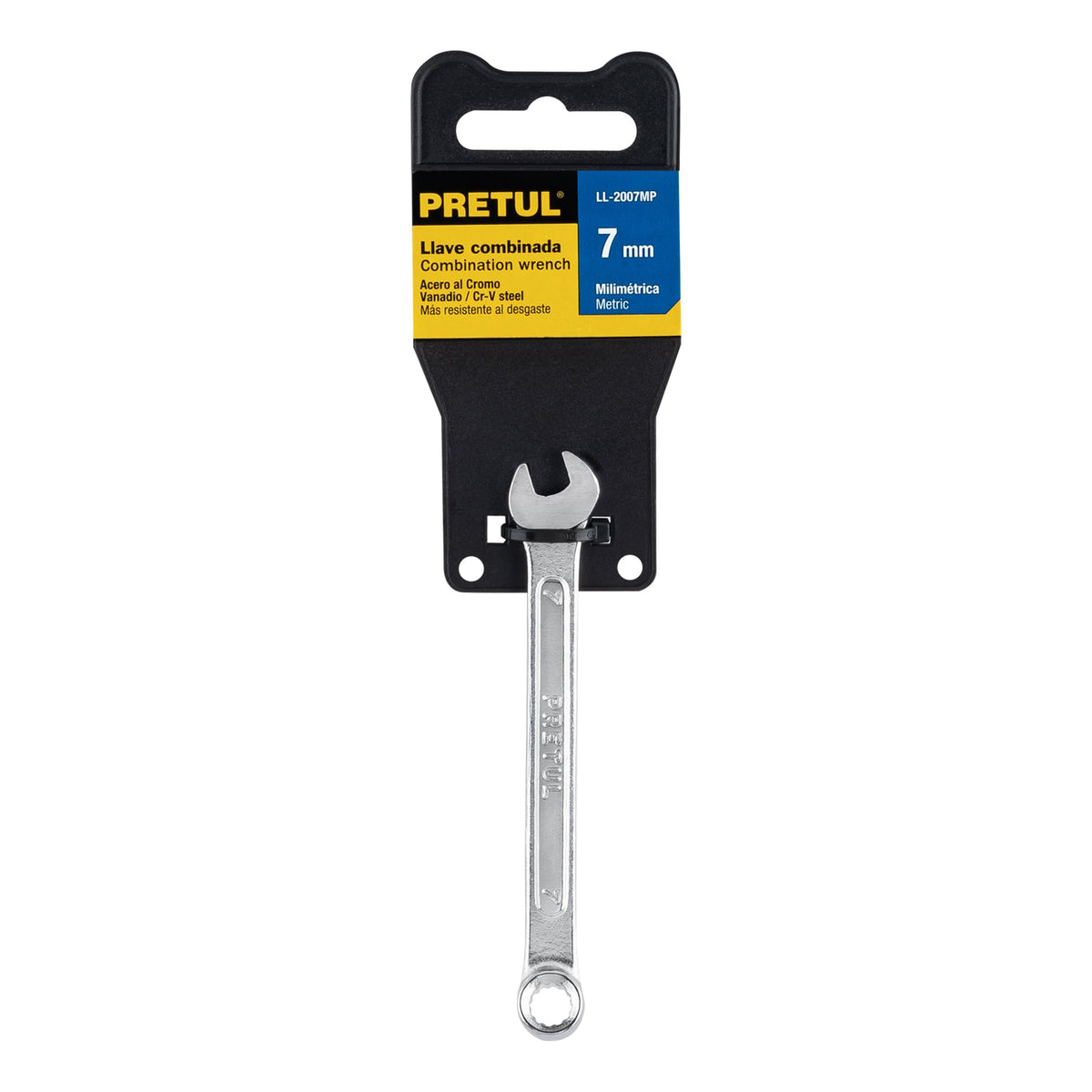 LLAVE COMBINADA 7 MM PRETUL 21901