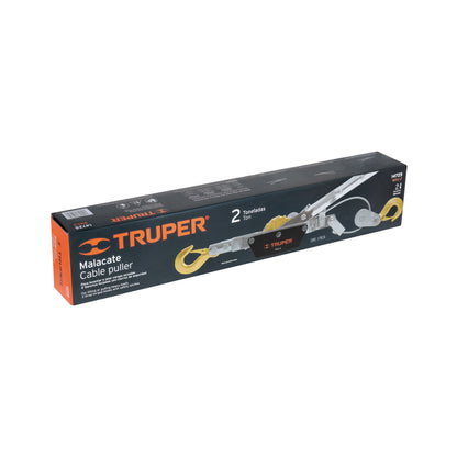 TECLE TIPO SEÑORITA DE 2 TONELADAS TRUPER 14725