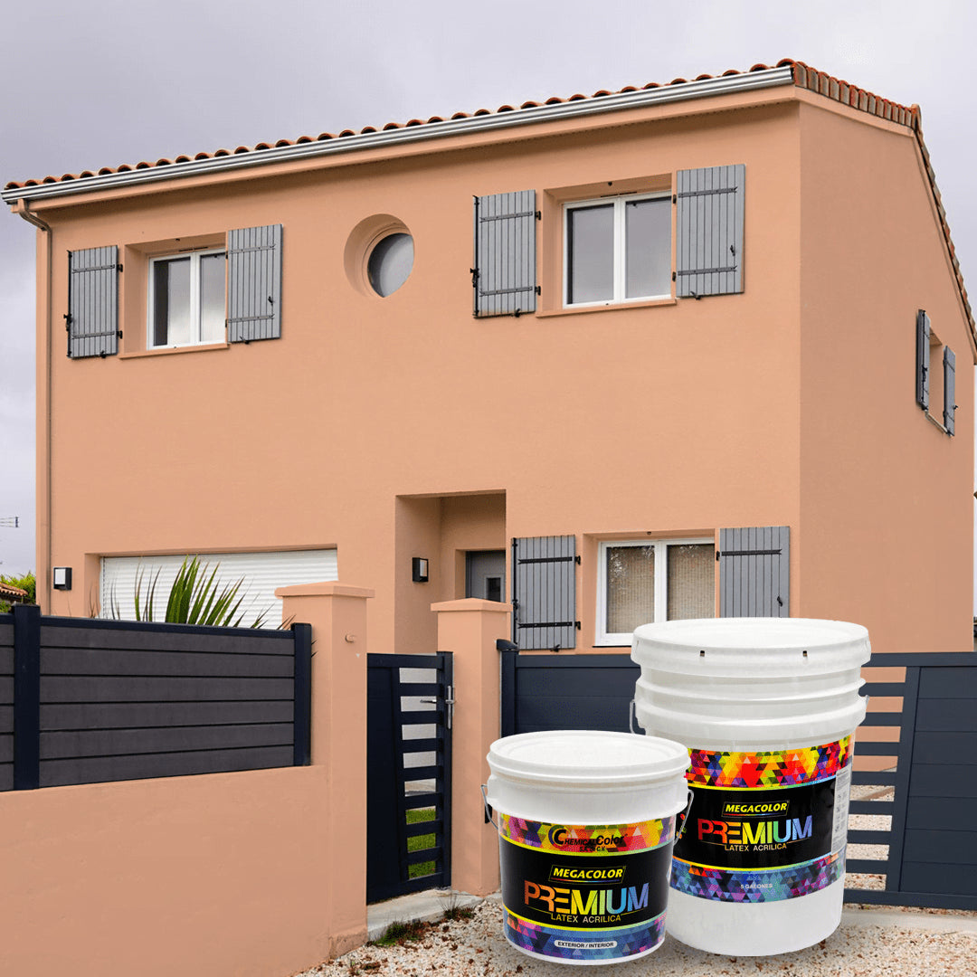 PINTURA MEGA COLOR LATEX PREMIUM MELON