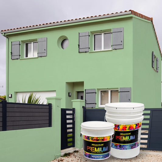 PINTURA MEGACOLOR LATEX PREMIUM MENTA
