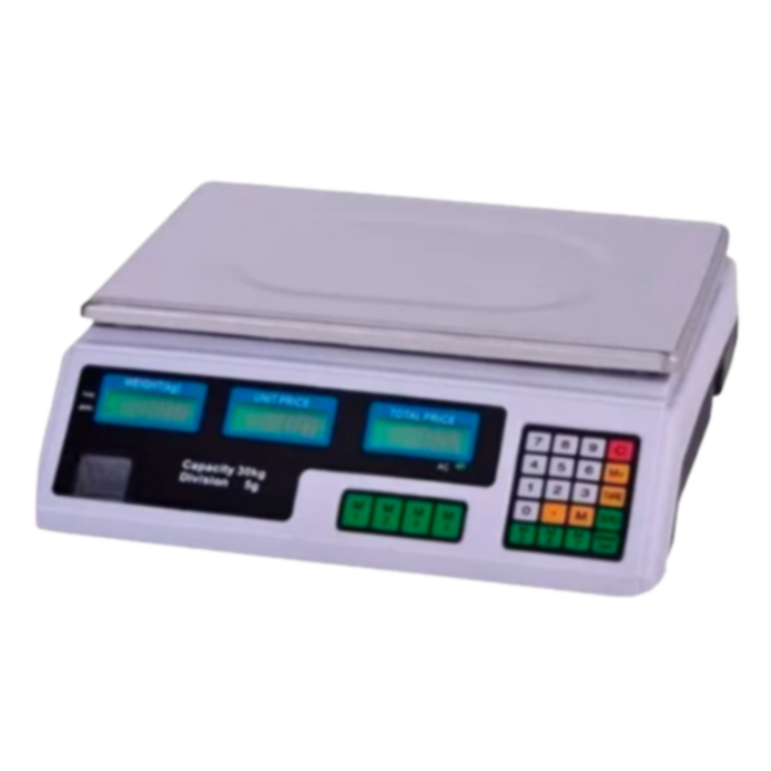BASCULA DIGITAL PARA ALIMENTOS CENTURY ACS-A9 CRL 40 KG UNIDAD