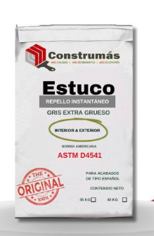ESTUCO GRIS FINO 35 KG CONSTRUMAS PT-0003
