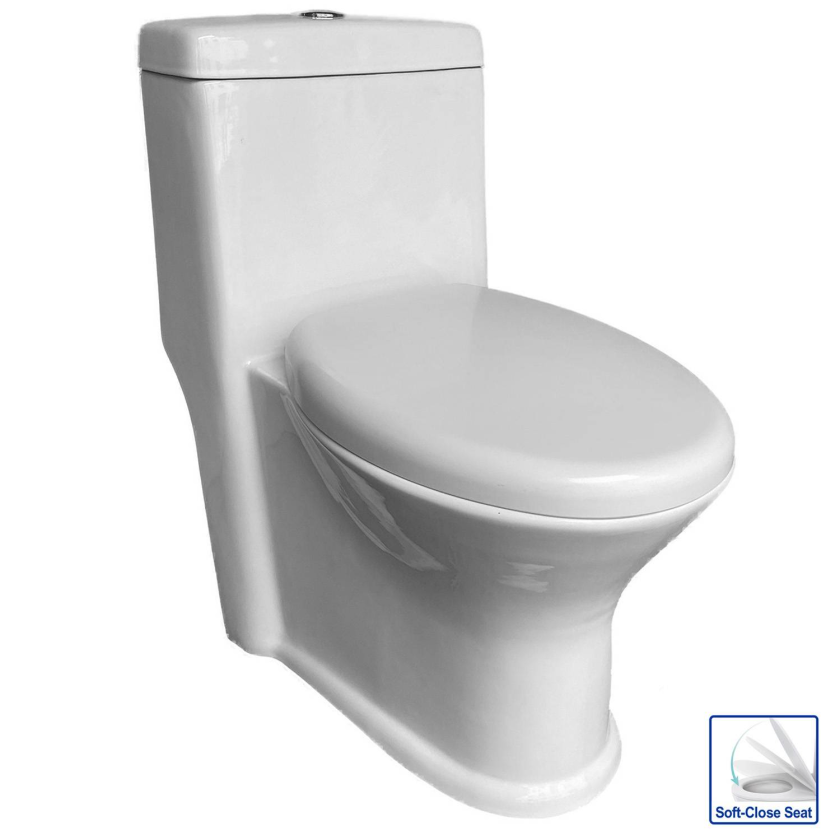 INODORO UNA PIEZA BLANCO SIFON OCULTO 2 PULG WADFOW 750607