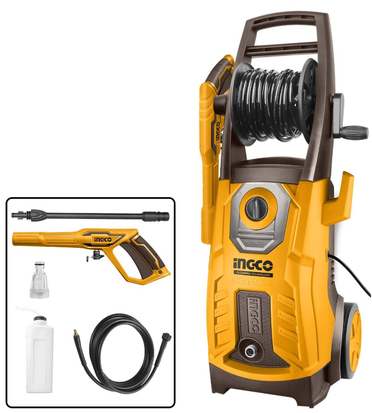 LAVADORA ALTA PRESIÓN 2000W 120V 2465 PSI INGCO UHPWR25008