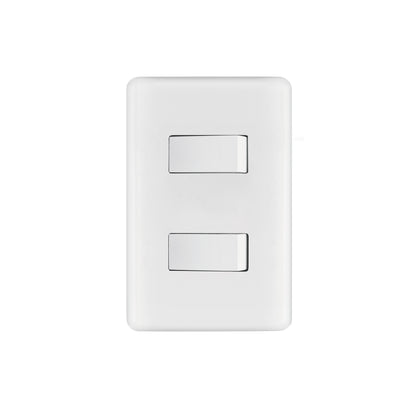 PLACA ELECTRICA CON INTERRUPTOR SENCILLO E INTERRUPTOR DE 3 VIAS VOLTECK 25085