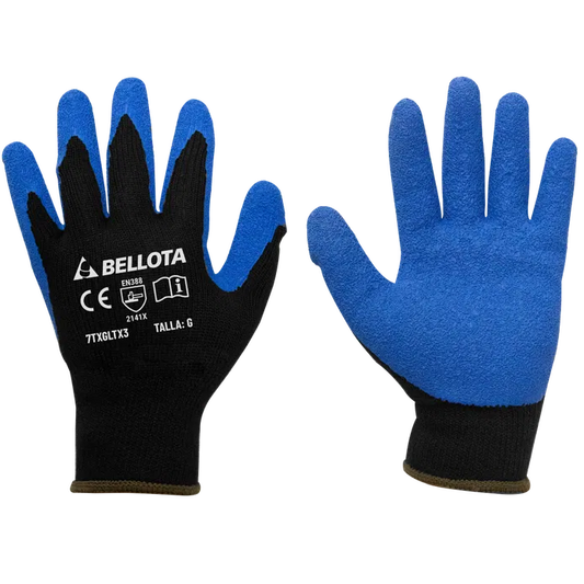GUANTES DE POLIESTER LTX TALLA M  BELLOTA  7TXGLTX2