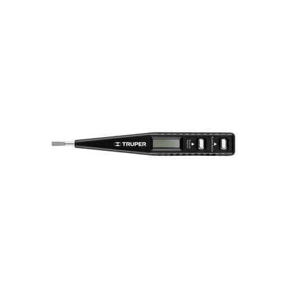 PROBADOR DIGITAL DE TENSION 120V A 220V PARA AUTOMOTRIZ Y ELECTRICO  TRUPER 18333