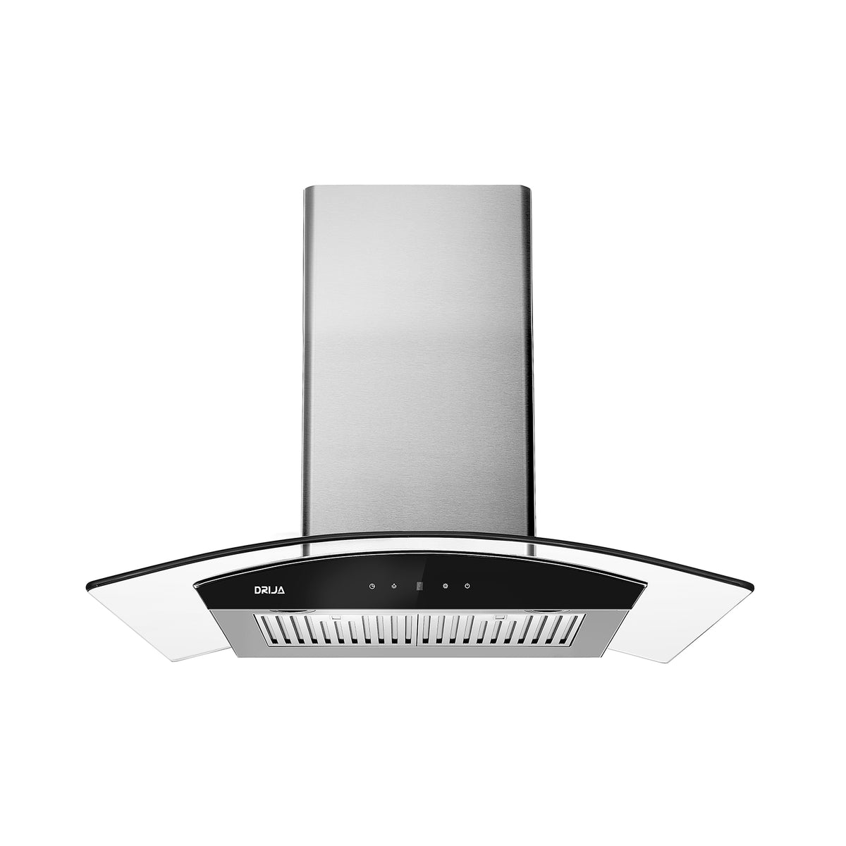 EXTRACTOR DE COCINA TIPO CAMPANA 90CM ACERO PRISMA TOUCH 90 DRIJA