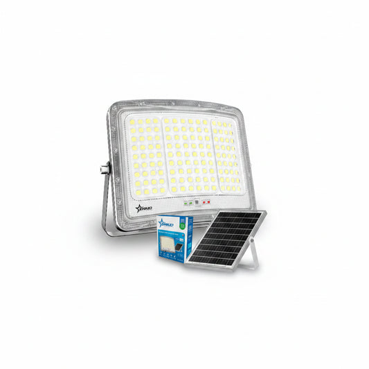 REFLECTOR LED CON PANEL SOLAR 200W/16000LM STARLED SL-SFL-200W
