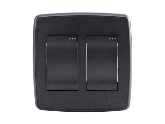 INTERRUPTOR DOBLE NEGRO 250V 10A BPA ELECTRIC SWT010NG